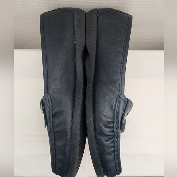 Red Cross Comfort Fit Women Black Loafer Cushion Insole Leather Upper Sz 8 (EUC) - Picture 6 of 13